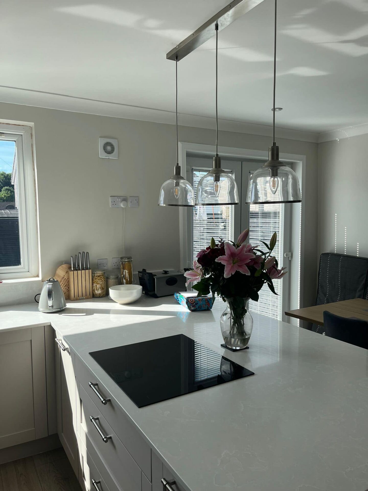 Kitchen installation by Vitality Property in Stirlingshire